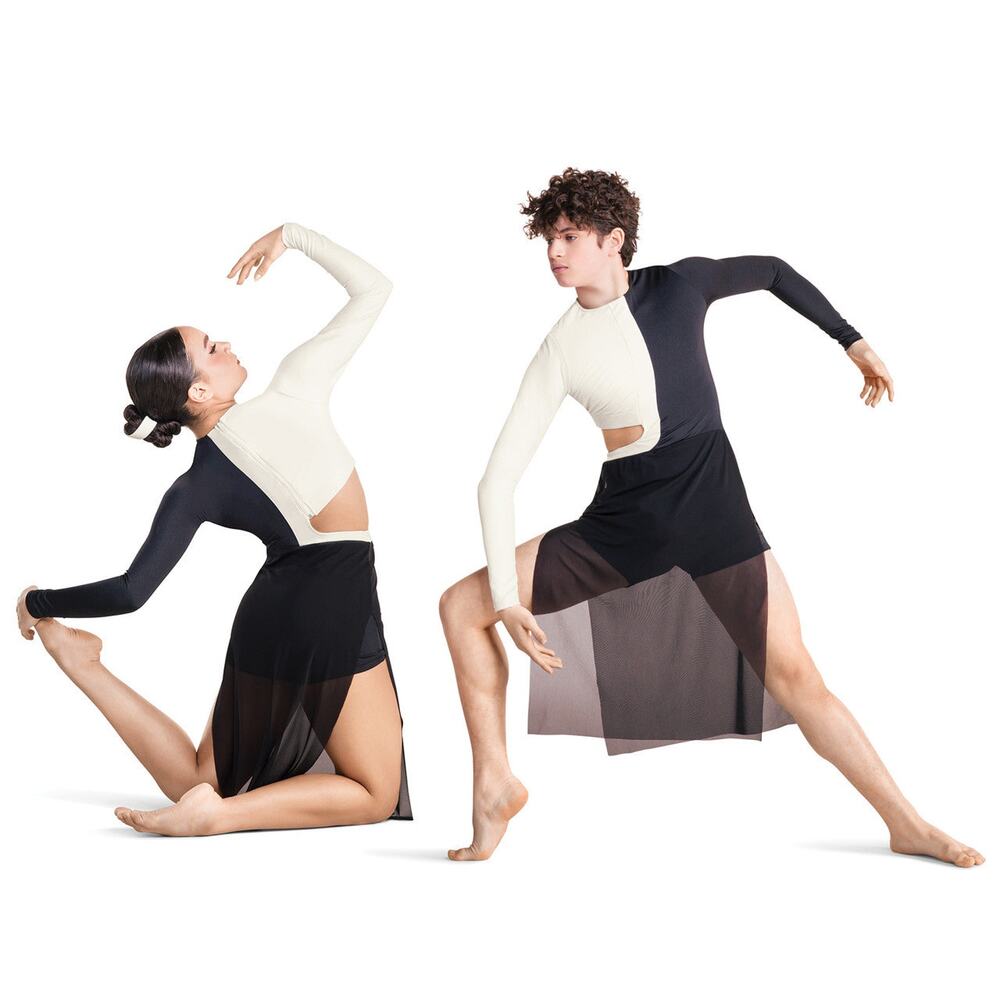 Dance Costume Small Child Black 10th House TH24190 Jazz Modern Contemporary